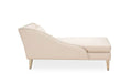 AICO Furniture Camden Court LAF Chaise Flax in Platinum - Visions in Furniture (La Mirada, CA)