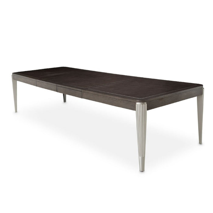 AICO Roxbury Park Rectangular Dining Table in Slate - Visions in Furniture (La Mirada, CA)