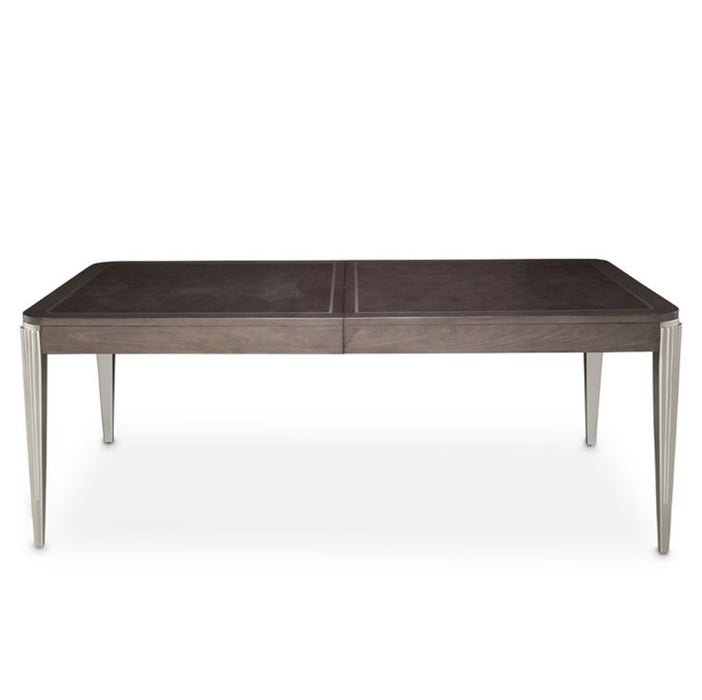 AICO Roxbury Park Rectangular Dining Table in Slate - Visions in Furniture (La Mirada, CA)