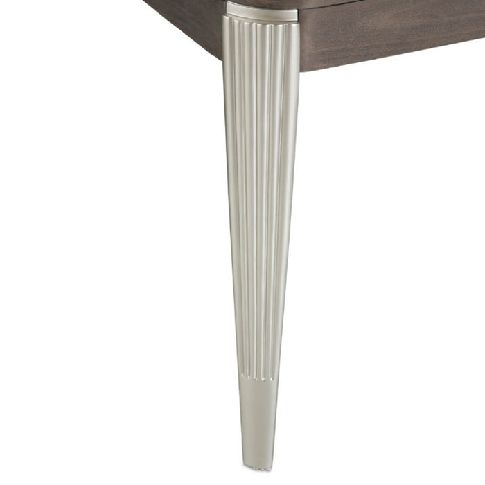AICO Roxbury Park Rectangular Dining Table in Slate - Visions in Furniture (La Mirada, CA)