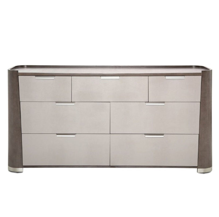 AICO Roxbury Park Dresser in Slate - Visions in Furniture (La Mirada, CA)