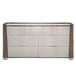 AICO Roxbury Park Dresser in Slate - Visions in Furniture (La Mirada, CA)