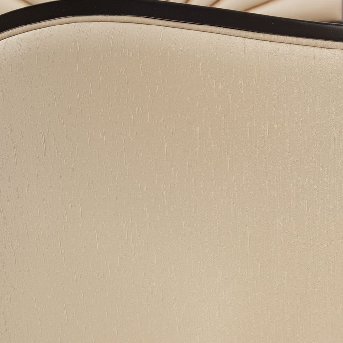 AICO Malibu Crest King Scalloped Panel Bed in Dark Espresso - Visions in Furniture (La Mirada, CA)
