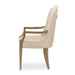 AICO Malibu Crest Arm Chair in Crotch Mahogany (Set of 2) - Visions in Furniture (La Mirada, CA)