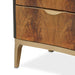 AICO Malibu Crest 9 Drawer Dresser in Crotch Mahogany - Visions in Furniture (La Mirada, CA)