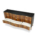 AICO Malibu Crest 9 Drawer Dresser in Crotch Mahogany - Visions in Furniture (La Mirada, CA)