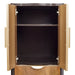 AICO Malibu Crest Swivel Lingerie Chest in Crotch Mahogany - Visions in Furniture (La Mirada, CA)