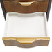 AICO Malibu Crest Swivel Lingerie Chest in Crotch Mahogany - Visions in Furniture (La Mirada, CA)