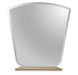 AICO Malibu Crest Vanity Mirror in Burnished Gold - Visions in Furniture (La Mirada, CA)