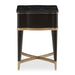 AICO Malibu Crest End Table in Crotch Mahogany - Visions in Furniture (La Mirada, CA)