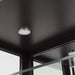 AICO Malibu Crest Display Cabinet in Crotch Mahogany - Visions in Furniture (La Mirada, CA)