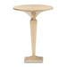 AICO Malibu Crest Round Pedestal Tea Table in Crotch Mahogany - Visions in Furniture (La Mirada, CA)