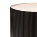 AICO Malibu Crest Round Chairside Table in Dark Espresso - Visions in Furniture (La Mirada, CA)