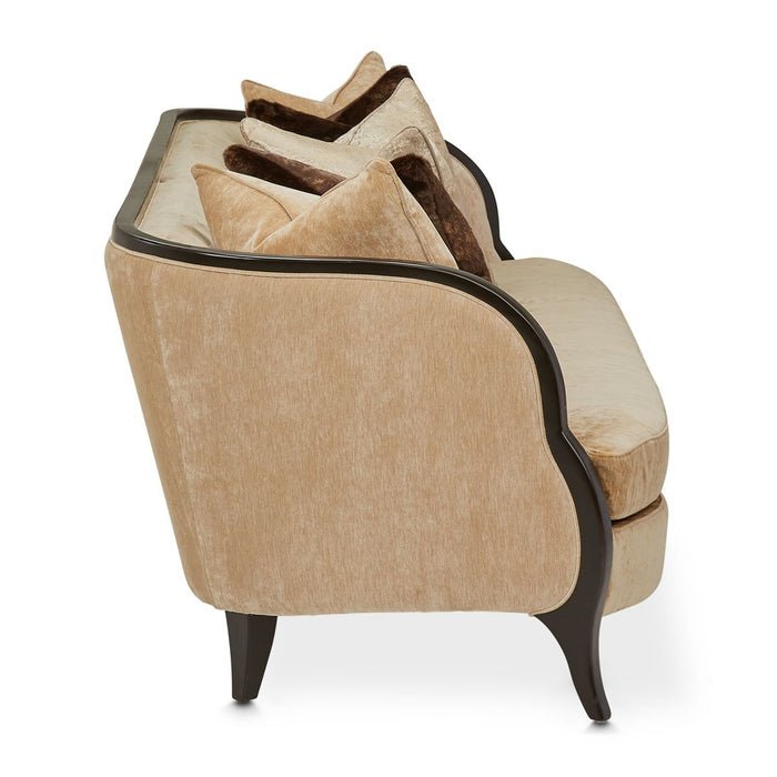 AICO Malibu Crest Sofa in Dark Espresso - Visions in Furniture (La Mirada, CA)