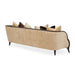 AICO Malibu Crest Sofa in Dark Espresso - Visions in Furniture (La Mirada, CA)