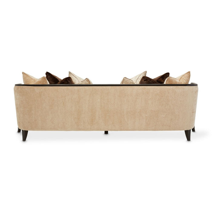 AICO Malibu Crest Sofa in Dark Espresso - Visions in Furniture (La Mirada, CA)