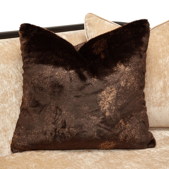 AICO Malibu Crest Sofa in Dark Espresso - Visions in Furniture (La Mirada, CA)