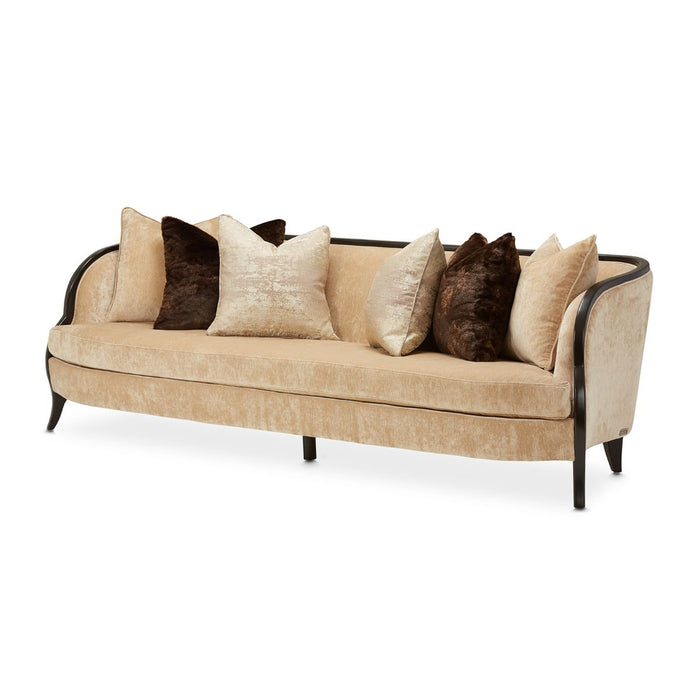 AICO Malibu Crest Sofa in Dark Espresso - Visions in Furniture (La Mirada, CA)