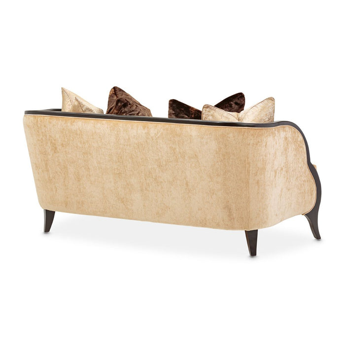 AICO Malibu Crest Loveseat in Dark Espresso - Visions in Furniture (La Mirada, CA)