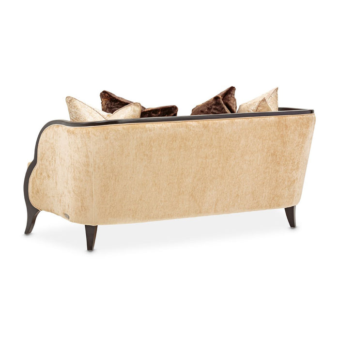 AICO Malibu Crest Loveseat in Dark Espresso - Visions in Furniture (La Mirada, CA)