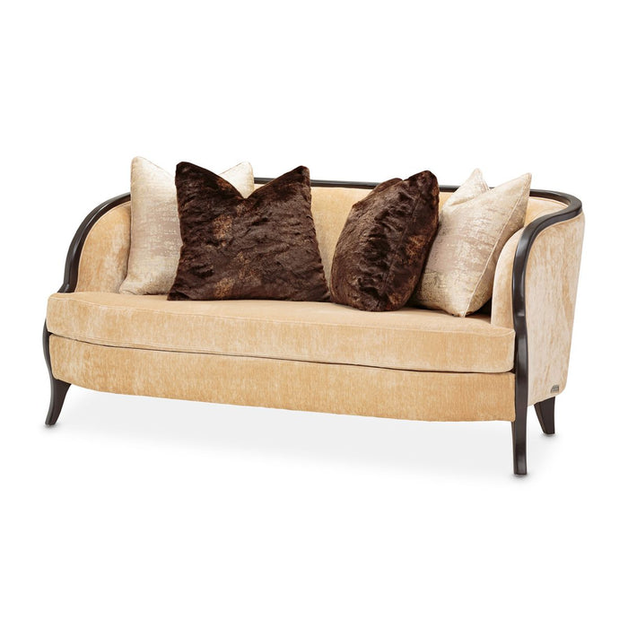 AICO Malibu Crest Loveseat in Dark Espresso - Visions in Furniture (La Mirada, CA)