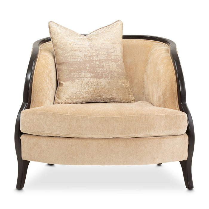 AICO Malibu Crest Living Room Chair in Dark Espresso - Visions in Furniture (La Mirada, CA)