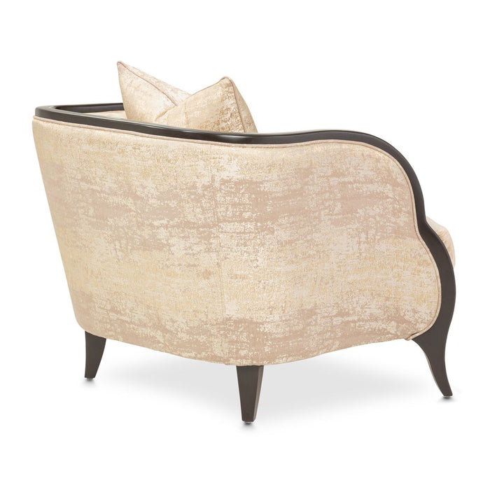 AICO Malibu Crest Living Room Chair in Dark Espresso - Visions in Furniture (La Mirada, CA)