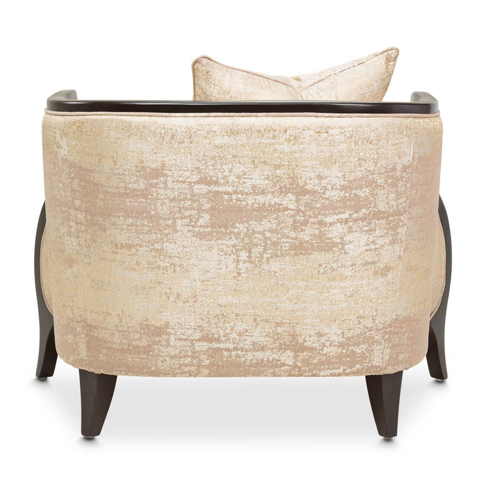 AICO Malibu Crest Living Room Chair in Dark Espresso - Visions in Furniture (La Mirada, CA)