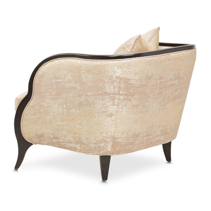 AICO Malibu Crest Living Room Chair in Dark Espresso - Visions in Furniture (La Mirada, CA)
