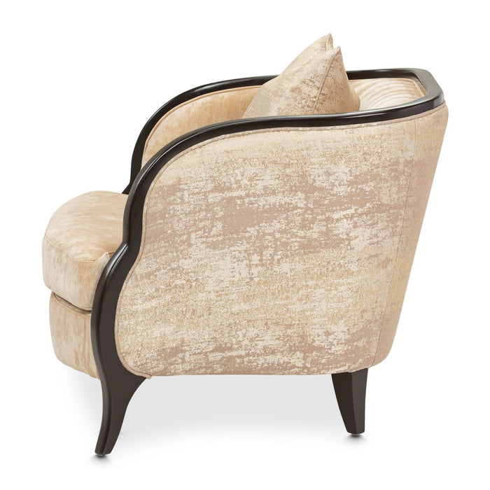 AICO Malibu Crest Living Room Chair in Dark Espresso - Visions in Furniture (La Mirada, CA)