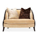 AICO Malibu Crest Chair & A Half in Dark Espresso - Visions in Furniture (La Mirada, CA)
