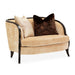 AICO Malibu Crest Chair & A Half in Dark Espresso - Visions in Furniture (La Mirada, CA)