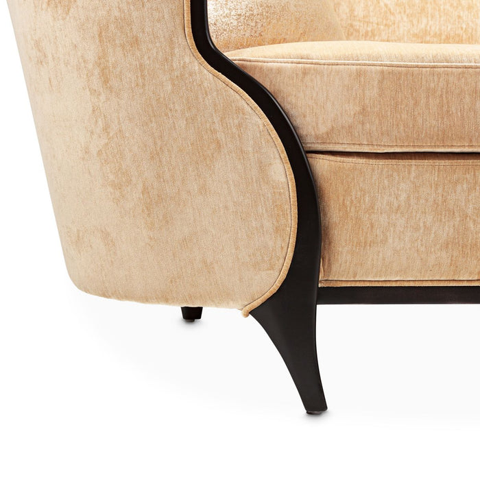 AICO Malibu Crest Chaise in Dark Espresso - Visions in Furniture (La Mirada, CA)