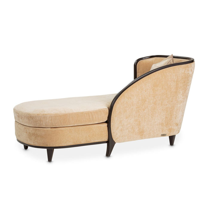 AICO Malibu Crest Chaise in Dark Espresso - Visions in Furniture (La Mirada, CA)