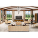AICO Malibu Crest Chaise in Dark Espresso - Visions in Furniture (La Mirada, CA)