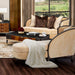AICO Malibu Crest Chaise in Dark Espresso - Visions in Furniture (La Mirada, CA)