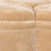 AICO Malibu Crest Clover Cocktail Ottoman in Dark Espresso - Visions in Furniture (La Mirada, CA)