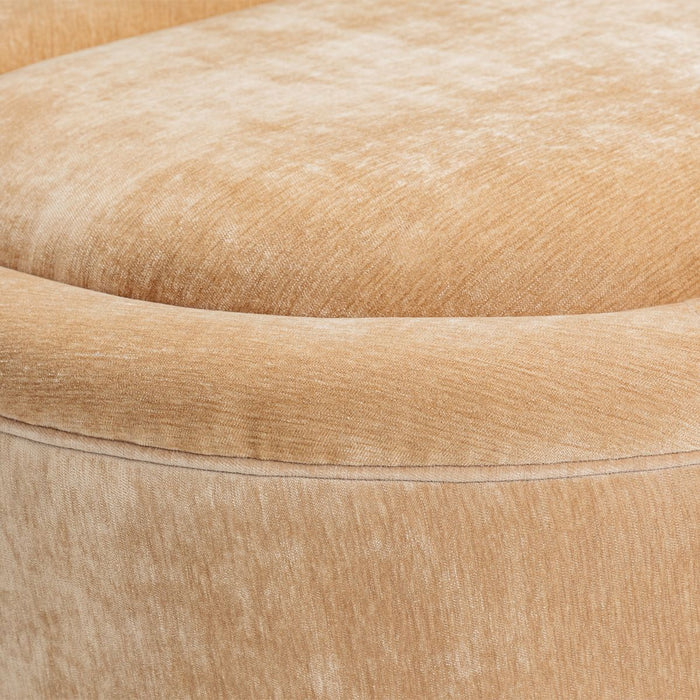 AICO Malibu Crest Clover Cocktail Ottoman in Dark Espresso - Visions in Furniture (La Mirada, CA)