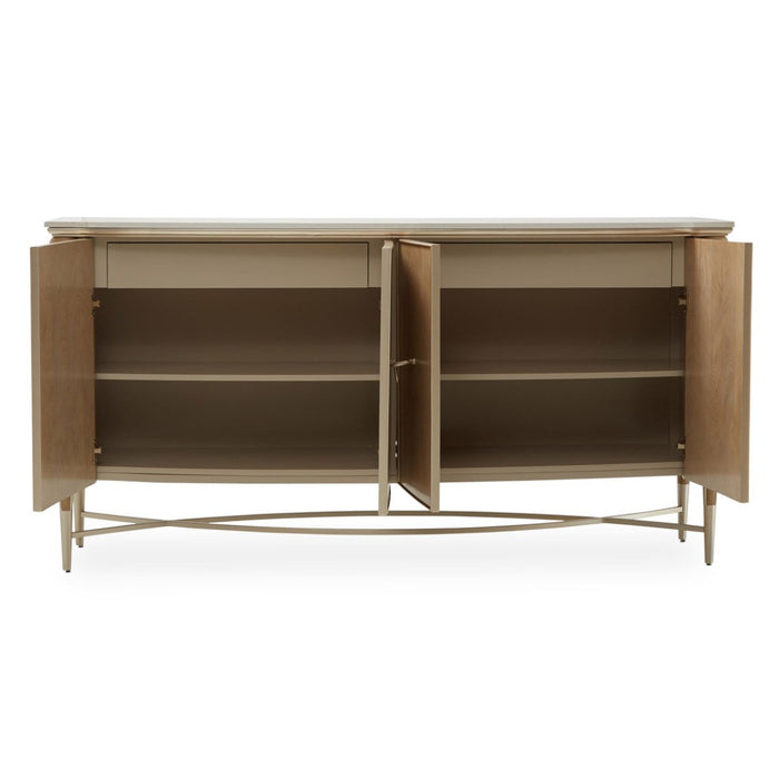 AICO Villa Cherie Sideboard in Caramel - Visions in Furniture (La Mirada, CA)