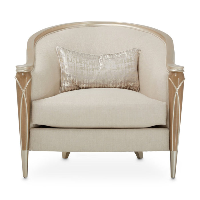 AICO Villa Cherie Chair in Caramel - Visions in Furniture (La Mirada, CA)