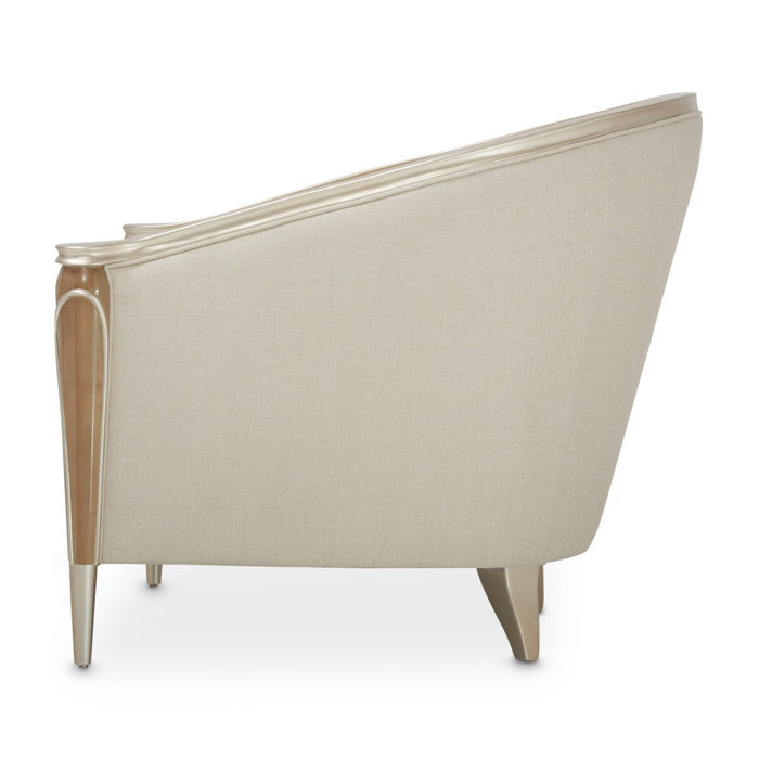AICO Villa Cherie Chair in Caramel - Visions in Furniture (La Mirada, CA)