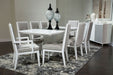 Aico Furniture Horizons Arm Chair in Cloud White (Set of 2) - Visions in Furniture (La Mirada, CA)