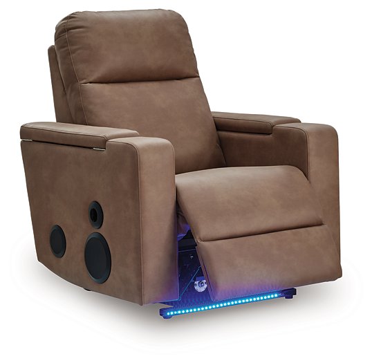 Lorrenton Power Glider Recliner with Audio System - Visions in Furniture (La Mirada, CA)