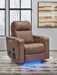 Lorrenton Power Glider Recliner with Audio System - Visions in Furniture (La Mirada, CA)