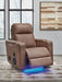 Lorrenton Power Glider Recliner with Audio System - Visions in Furniture (La Mirada, CA)