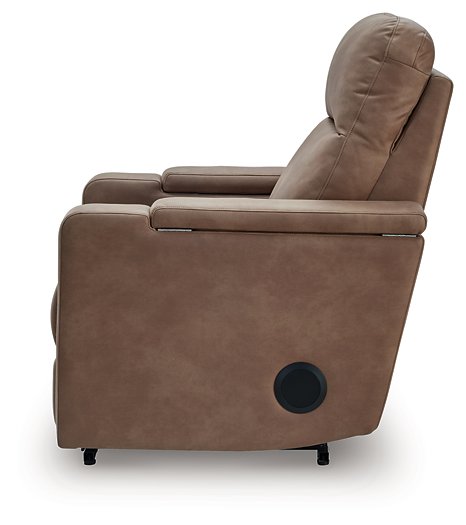 Lorrenton Power Glider Recliner with Audio System - Visions in Furniture (La Mirada, CA)