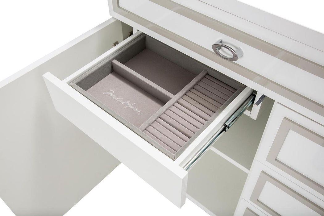 AICO Sky Tower Dresser in White Cloud - Visions in Furniture (La Mirada, CA)