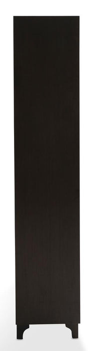 Aico 21 Cosmopolitan Curio Side Cabinet in Orange/Umber - Visions in Furniture (La Mirada, CA)