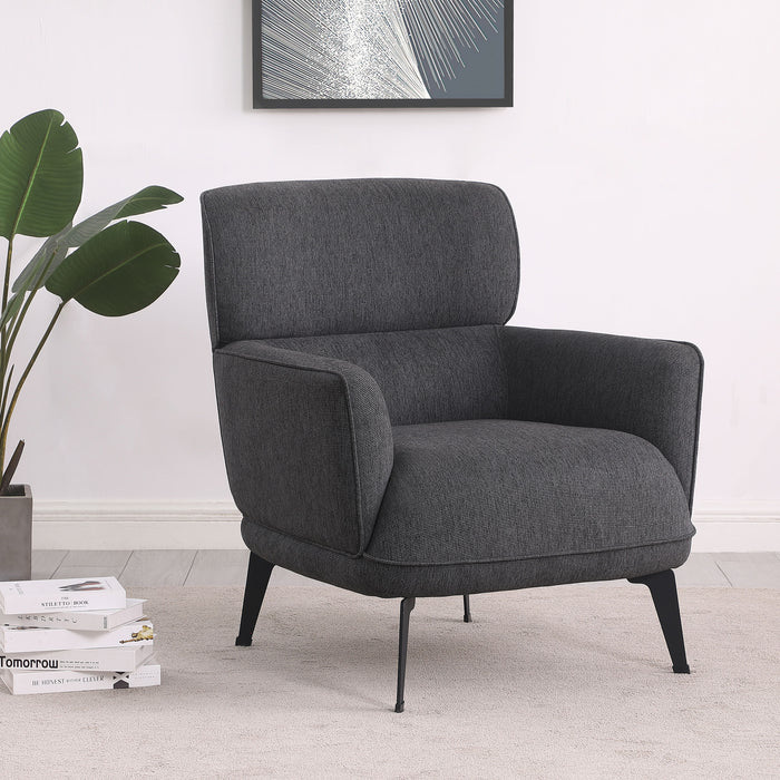 Andrea Heavy Duty High Back Accent Chair - Visions in Furniture (La Mirada, CA)