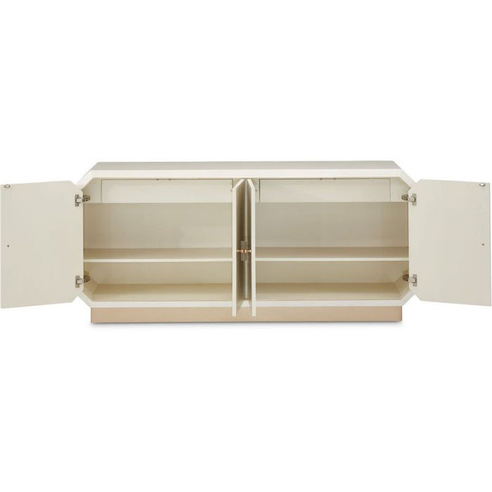 AICO La Rachelle Sideboard in Medium Champagne - Visions in Furniture (La Mirada, CA)